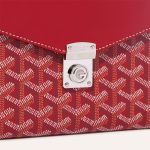 Goyard Chypre Wallet-Pouch Red - Image 6